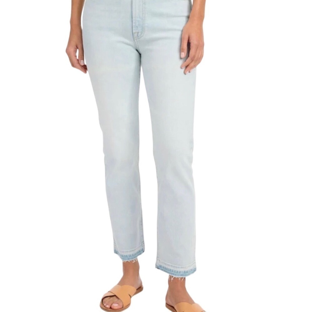 Splendid Women’s Light Blue Alexa Cropped Easy Slim Jeans Sz 26 Pants NWT